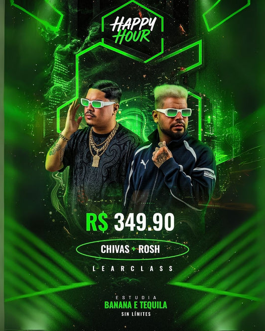 369. Diseño de flyer para artistas