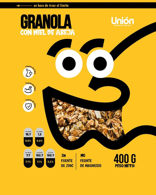 333. Packaging para granola La Unión