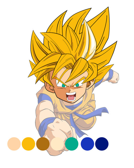 557. Dibujando a Goku